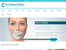 Tablet Screenshot of calderonpolanco.com